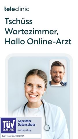 TeleClinic — Online Arzt для Android — скриншот 1