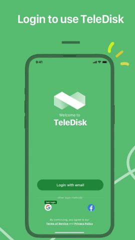 TeleDisk: Cloud Storage для Android — скриншот 1