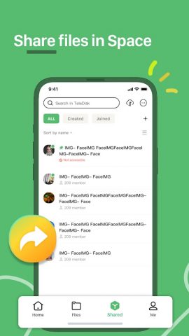 TeleDisk: Cloud Storage для Android — скриншот 2