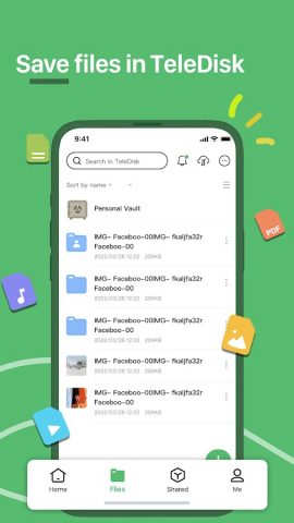 TeleDisk: Cloud Storage для Android — скриншот 3