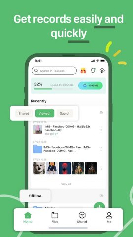TeleDisk: Cloud Storage для Android — скриншот 4
