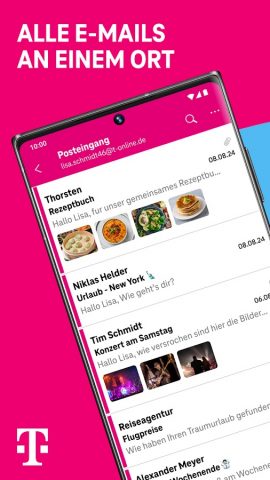 Telekom Mail – E-Mail App для Android — скриншот 1