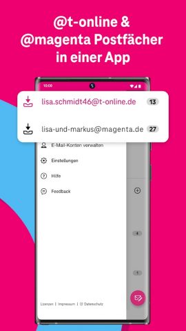 Telekom Mail – E-Mail App для Android — скриншот 3