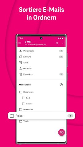 Telekom Mail – E-Mail App для Android — скриншот 4