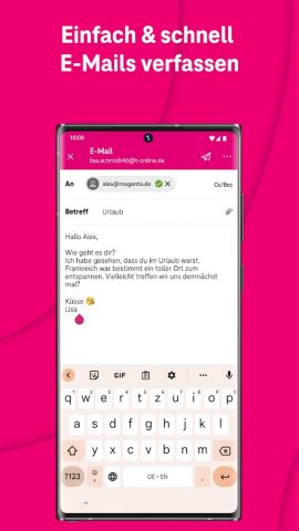 Telekom Mail – E-Mail App для Android — скриншот 5
