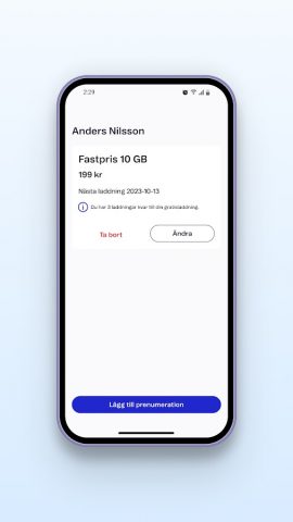 Telenor Ladda для Android — скриншот 4