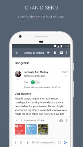 Telmex Infinitum Mail для Android — скриншот 1