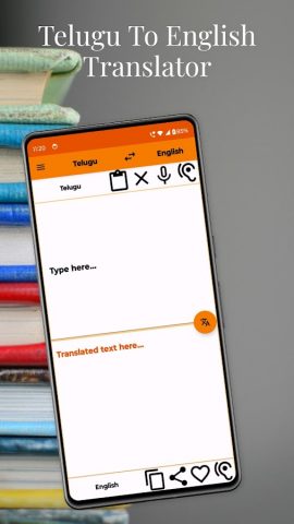Telugu To English Translator для Android — скриншот 1