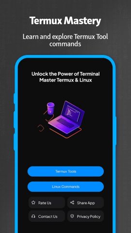 Termux Tools & Linux Commands для Android — скриншот 1