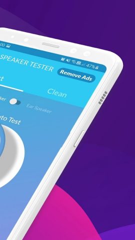 Тестер и очиститель динамиков для Android — скриншот 2