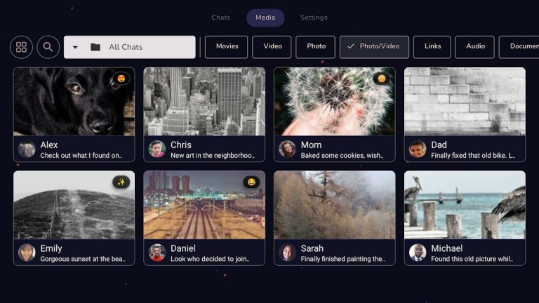 Tevegram : Telegram for TV для Android — скриншот 2