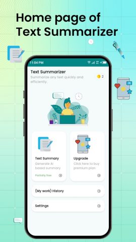 Text Summarizer: Short summary для Android — скриншот 4