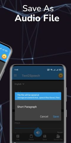 Text To Speech TTS Reader AI для Android — скриншот 2