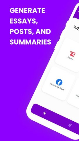 Text generator — AI для Android — скриншот 1