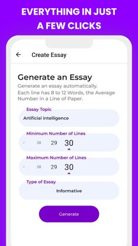 Text generator — AI для Android — скриншот 3