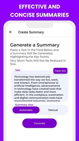 Text generator — AI для Android — скриншот 5