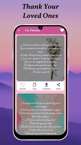 Thank You Messages & Letters для Android — скриншот 3