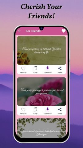 Thank You Messages & Letters для Android — скриншот 4