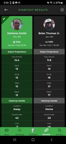 Fantasy Footballers для Android — скриншот 4