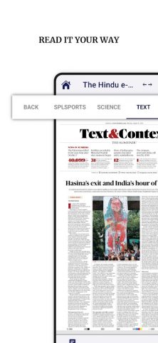 The Hindu ePaper: eNewspaper для Android — скриншот 4