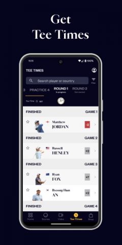 The Open для Android — скриншот 5