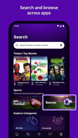 The Roku App (Official) для Android — скриншот 2