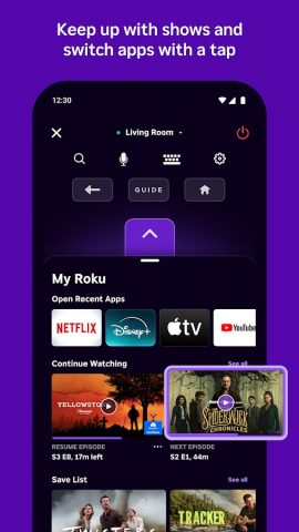 The Roku App (Official) для Android — скриншот 4