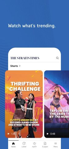 The Straits Times для Android — скриншот 3