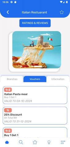 The Voucher App для Android — скриншот 4