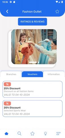 The Voucher App для Android — скриншот 5