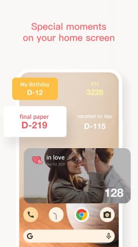 TheDayBefore (Days countdown) для Android — скриншот 4