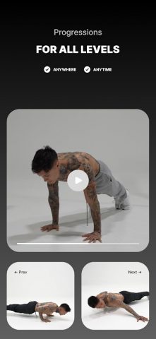 Thenx: Calisthenics Training для Android — скриншот 5
