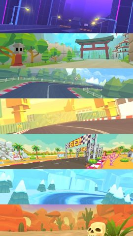 Thumb Drift Fast Furious Cars для Android — скриншот 2