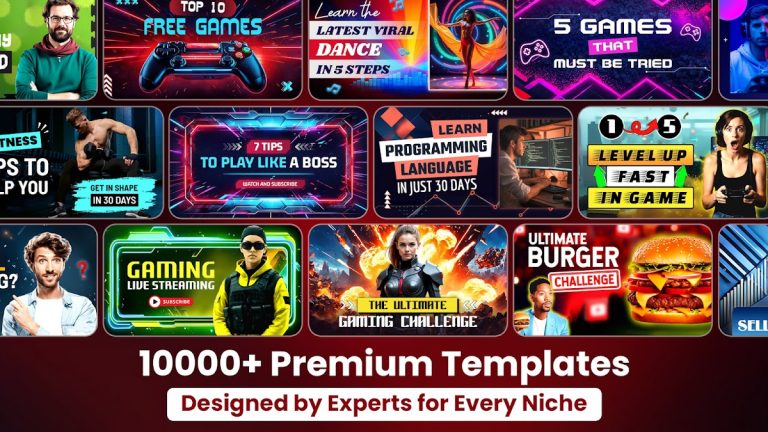 Thumbnail Maker, Banner Maker для Android — скриншот 2