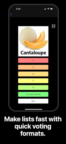 TierMaker — Tier List Maker для Android — скриншот 3