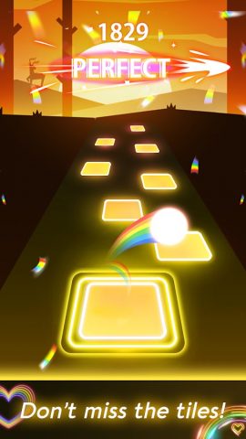 Tiles Hop Музыкальные Игры Шар для Android — скриншот 4