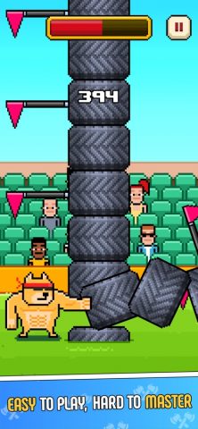 Timberman для iOS — скриншот 2