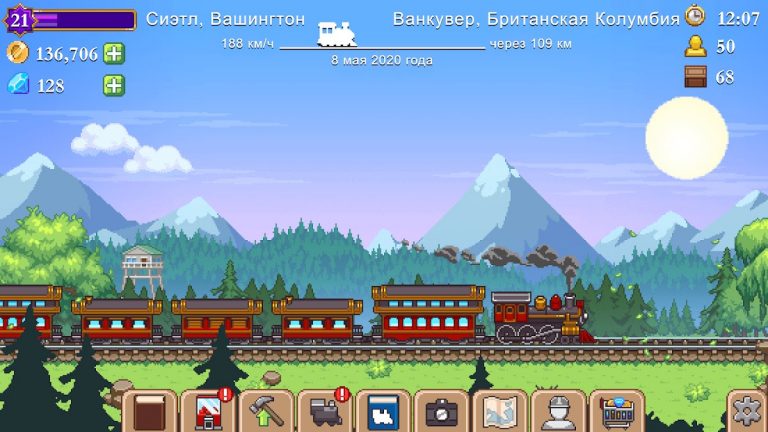 Tiny Rails — Империя поездов для Android — скриншот 1
