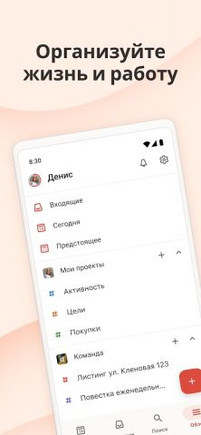 Todoist — скриншот 1