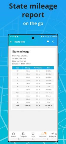 Toll & Gas Calculator TollGuru для Android — скриншот 4