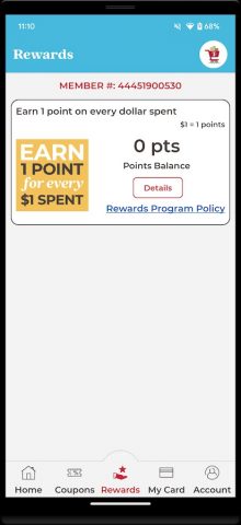 Tony’s Fresh Market Rewards для Android — скриншот 5