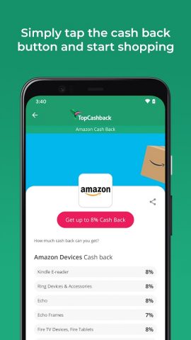 TopCashback: Cash back & Deals для Android — скриншот 4