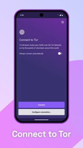 Tor Browser для Android — скриншот 1