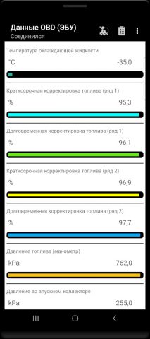 Tor OBD2 Диагностики для Android — скриншот 4