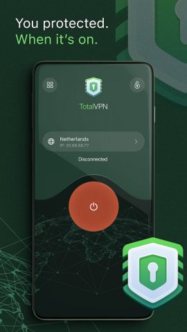 TotalVPN для Android — скриншот 4