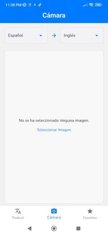 Traductor для Android — скриншот 3