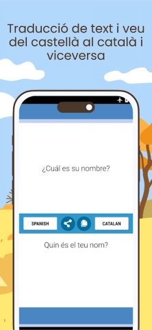 Traductor Espanyol Català для Android — скриншот 2