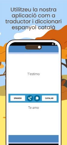 Traductor Espanyol Català для Android — скриншот 3