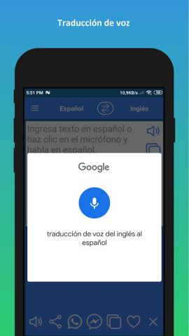 Traductor de ingles a español для Android — скриншот 4