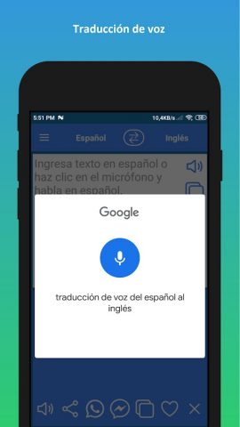 Traductor de ingles a español для Android — скриншот 5